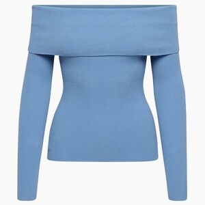 Aritzia Wilfred Nola Sweater Azurine Blue Size M